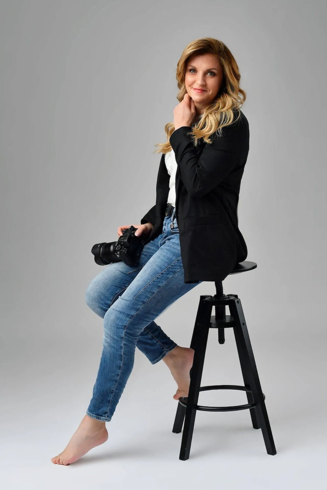 Antje Schmidt – Babyfotografin und examinierte Krankenschwester im Fotostudio in Altdorf bei Nürnberg