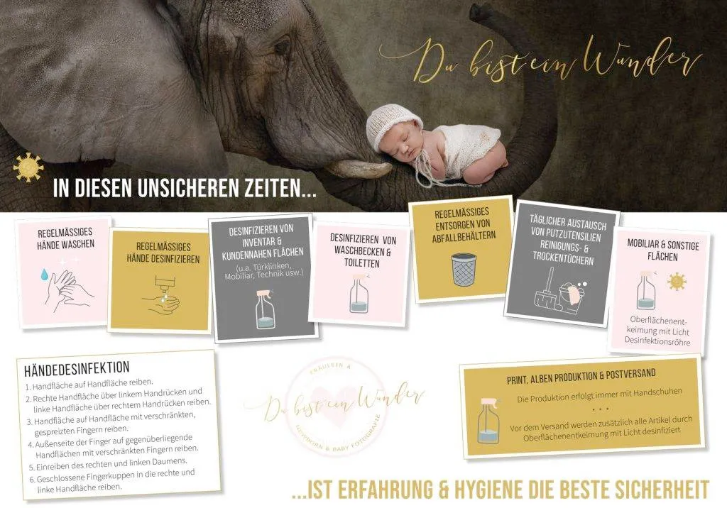 Hygienekonzept im Fotostudio