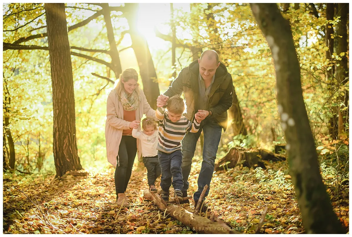 Kinderportrait im Herbst