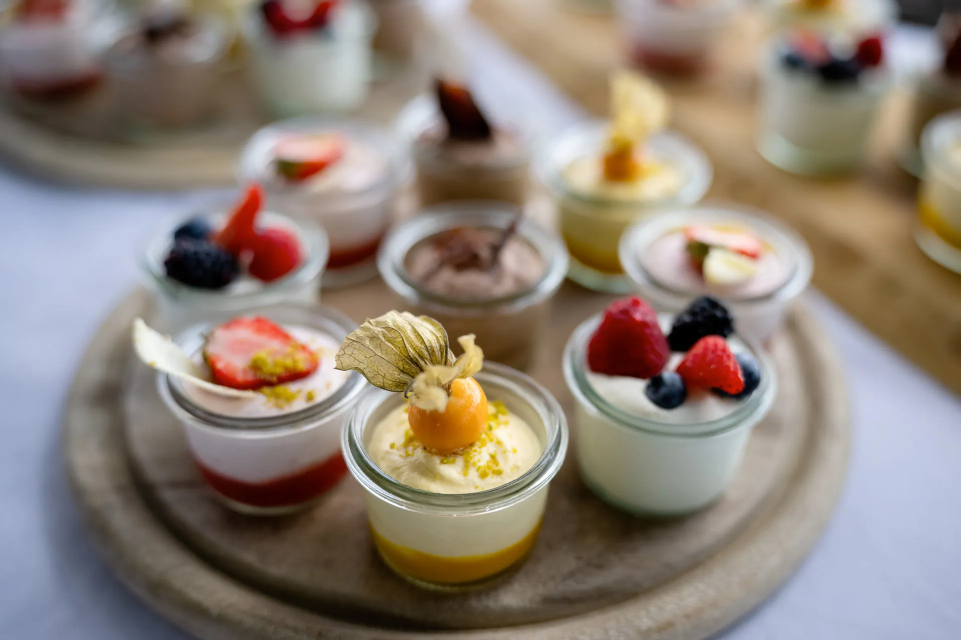 Separater Bereich für größere Gesellschaften